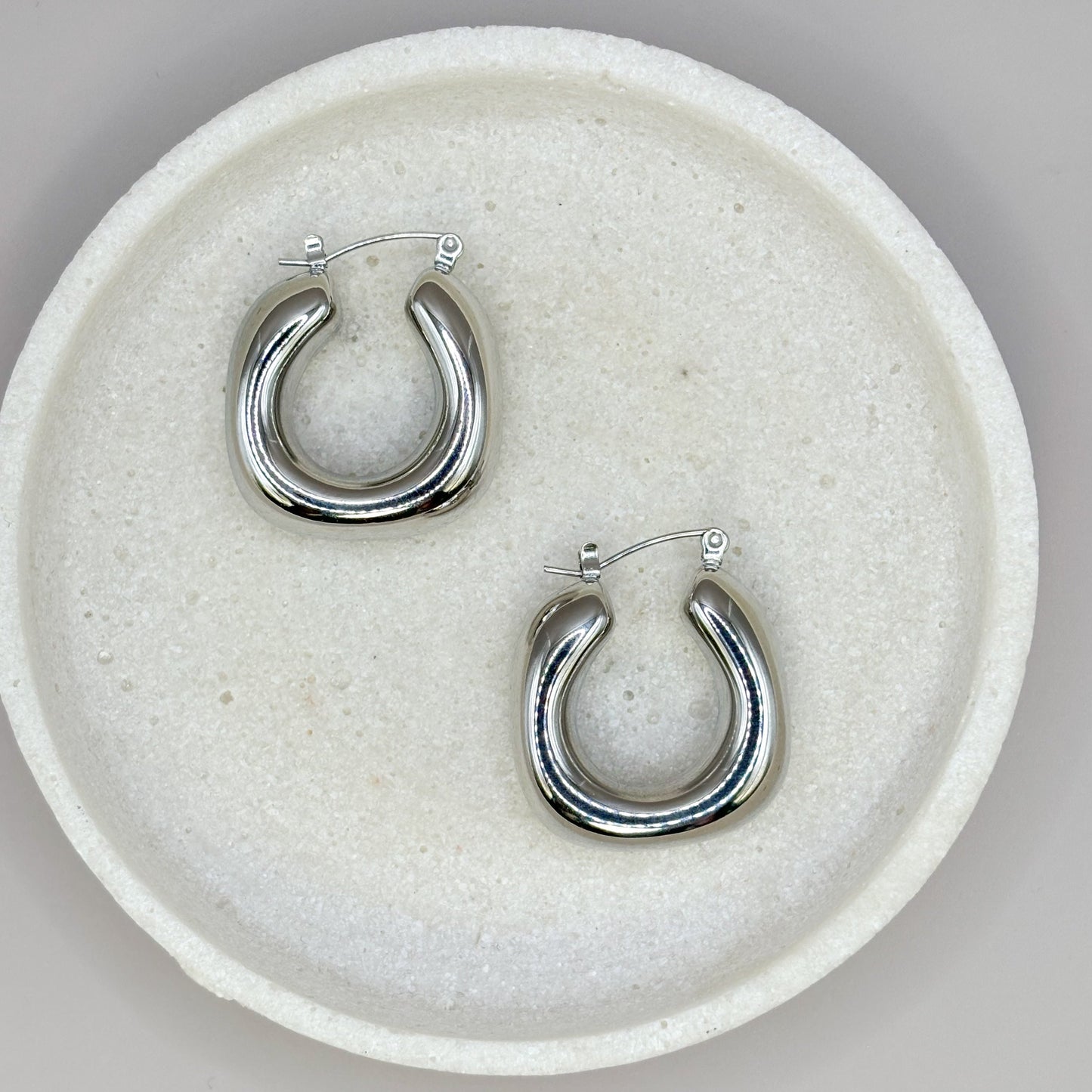 Amanda Chunky Hoop Earrings