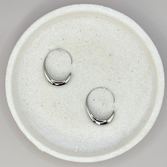 Amara Half Hoop Earrings