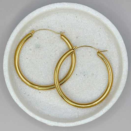 Amaris Large Hoops