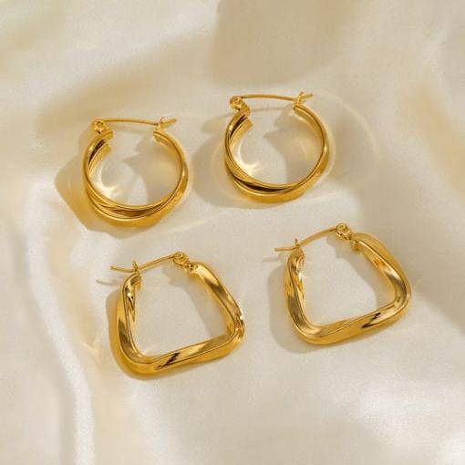 Kalila Square Hoops